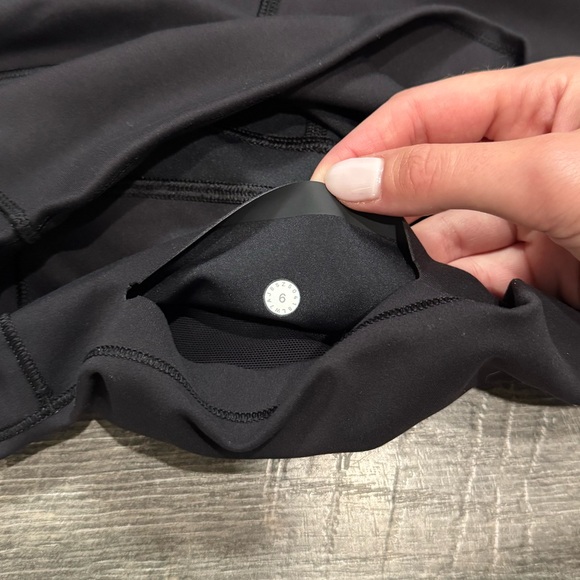 Lululemon Black Biker Shorts 2” Inseam - Picture 3 of 4